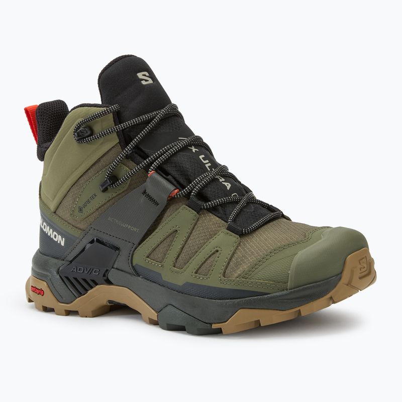 Vyriški žygio batai Salomon X Ultra 4 MID GTX deep lichen green/peat/kelp