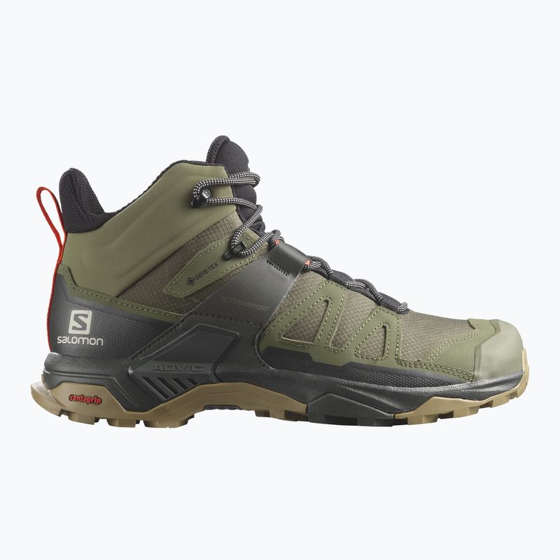 Vyriški žygio batai Salomon X Ultra 4 MID GTX deep lichen green/peat/kelp 9