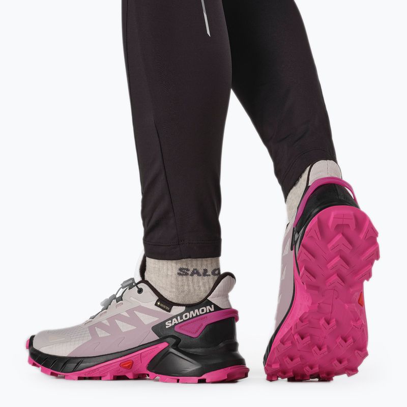 Moteriški bėgimo bateliai Salomon Supercross 4 GTX Grey L41735500 11