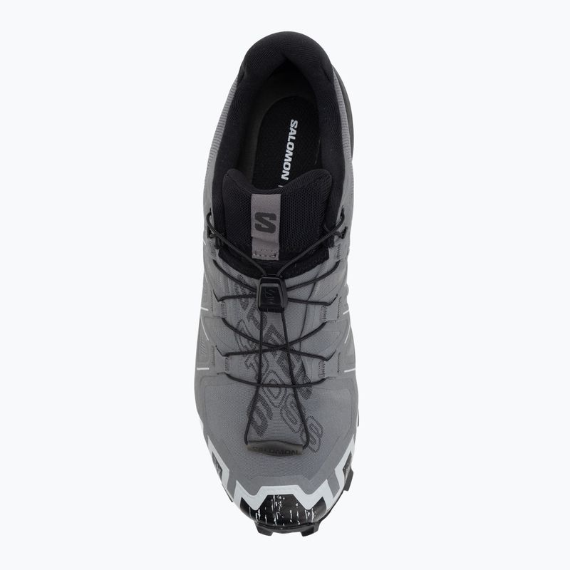 Vyriški bėgimo bateliai Salomon Speedcross 6 Wide quiet shade/black/pearl blue 5
