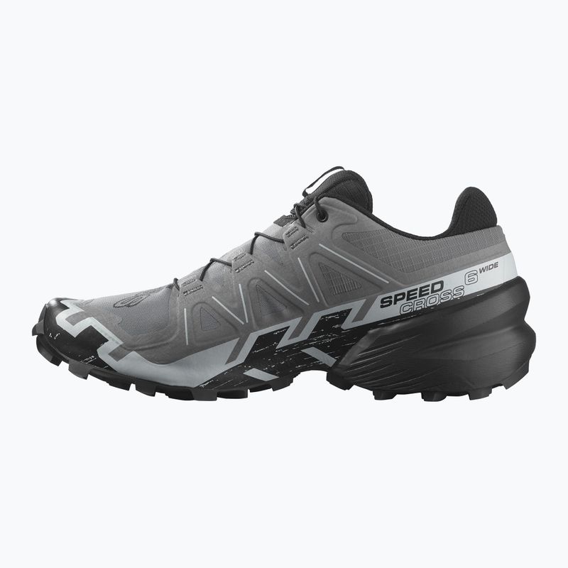 Vyriški bėgimo bateliai Salomon Speedcross 6 Wide quiet shade/black/pearl blue 3
