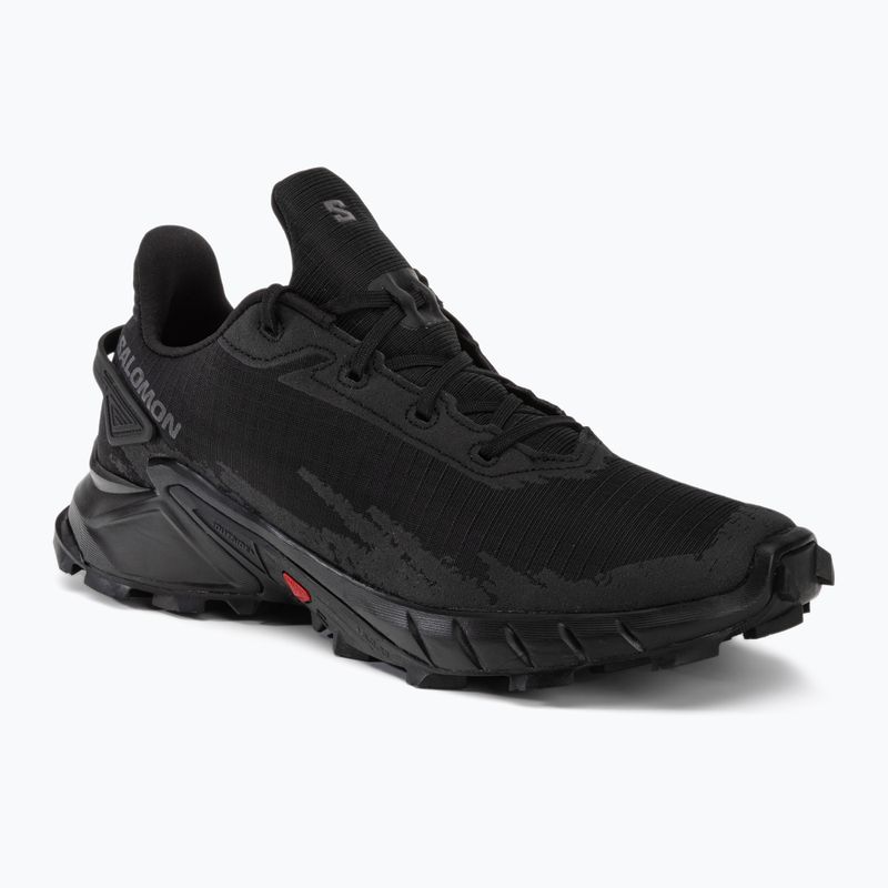 Vyriški bėgimo bateliai Salomon Alphacross 4 black/black
