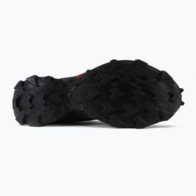 Vyriški bėgimo bateliai Salomon Alphacross 4 black/black 5