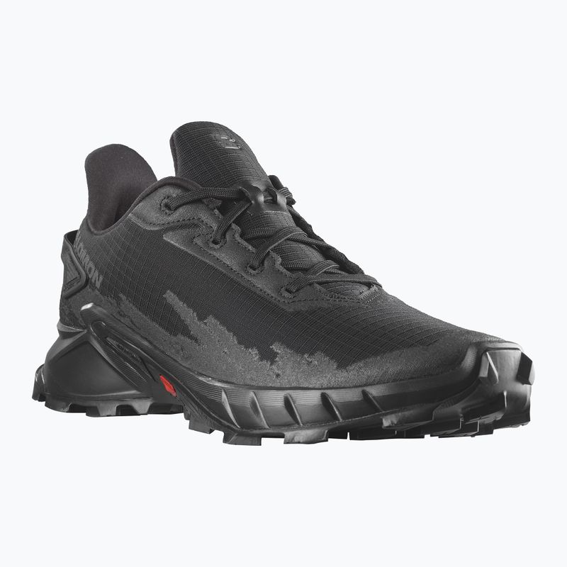 Vyriški bėgimo bateliai Salomon Alphacross 4 black/black 12