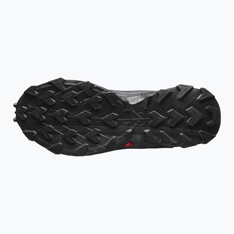 Vyriški bėgimo bateliai Salomon Alphacross 4 black/black 15