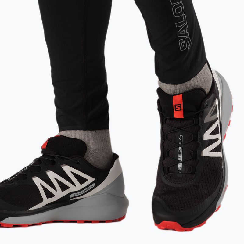 Salomon Sense Ride 4 vyriški bėgimo bateliai juodi L41726600 4