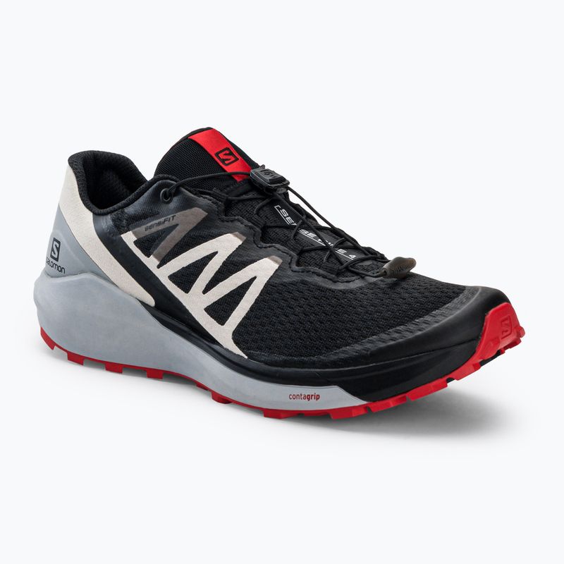 Salomon Sense Ride 4 vyriški bėgimo bateliai juodi L41726600