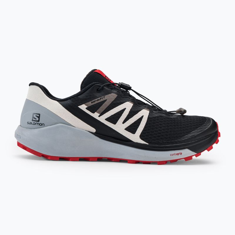 Salomon Sense Ride 4 vyriški bėgimo bateliai juodi L41726600 2