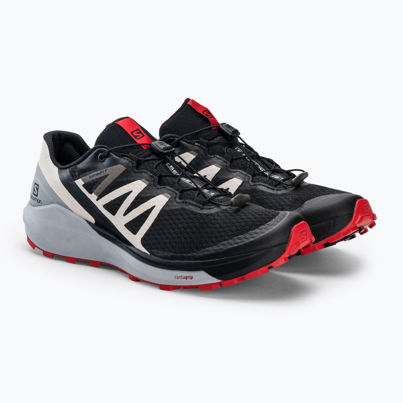 Salomon Sense Ride 4 vyriški bėgimo bateliai juodi L41726600 7