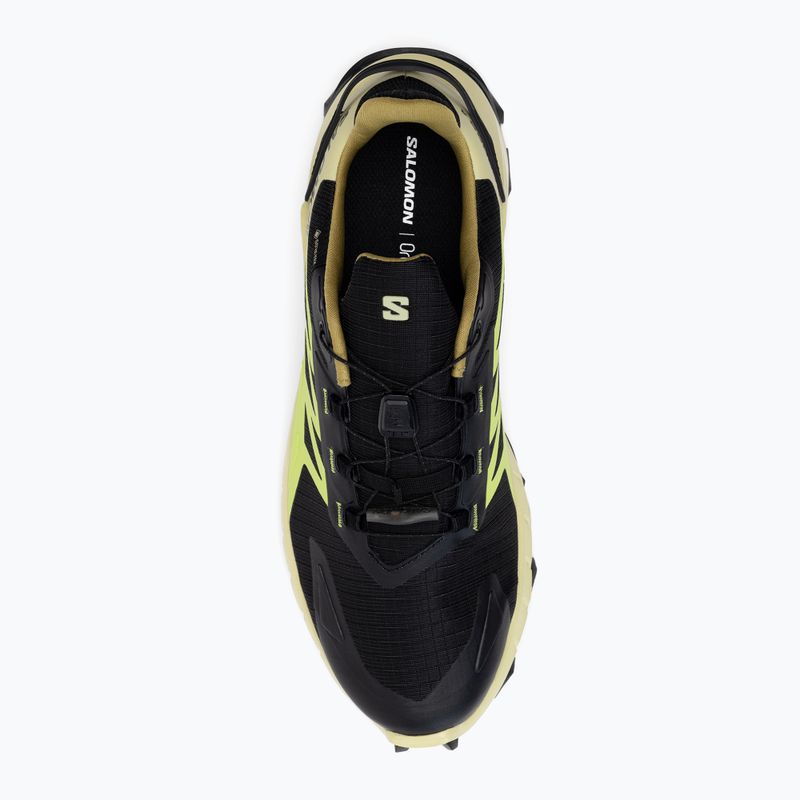 Salomon Supercross 4 GTX vyriški bėgimo bateliai black/green L41731700 8