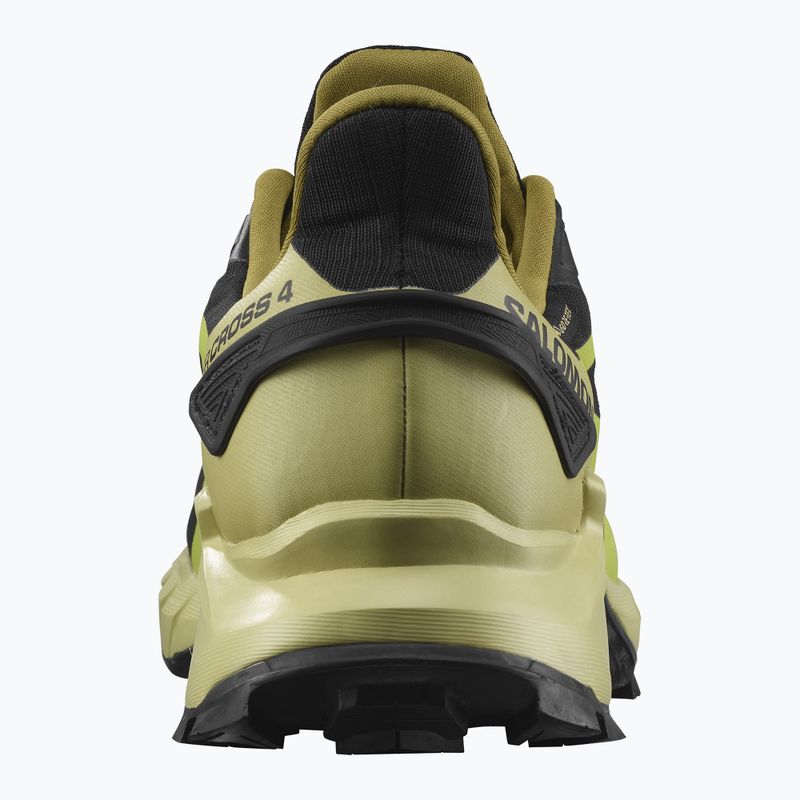 Salomon Supercross 4 GTX vyriški bėgimo bateliai black/green L41731700 9