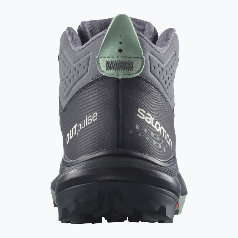 Salomon Outpulse Mid GTX moteriški trekingo batai ebony/qush/ebony 14