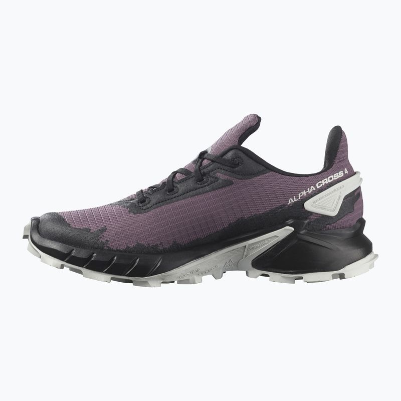 Salomon Alphacross 4 moteriški bėgimo bateliai moonscape/black/lunr 11