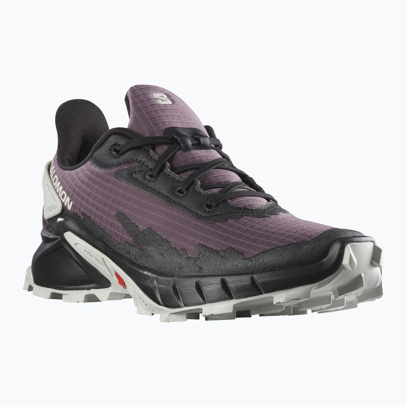 Salomon Alphacross 4 moteriški bėgimo bateliai moonscape/black/lunr 12