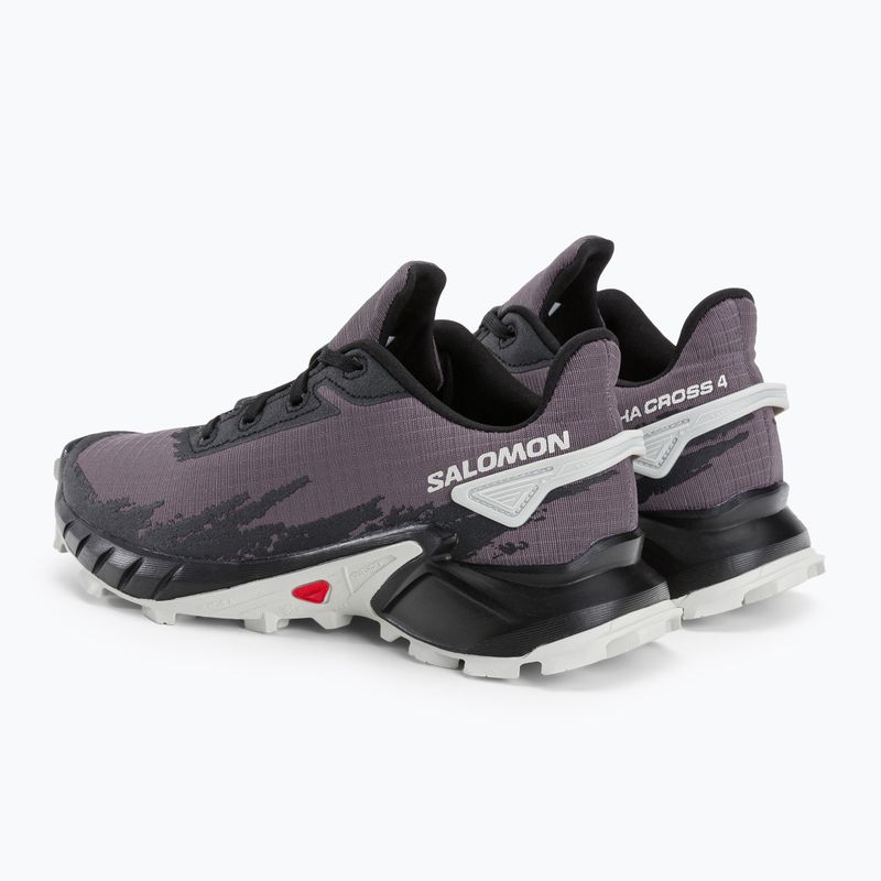 Salomon Alphacross 4 moteriški bėgimo bateliai moonscape/black/lunr 3