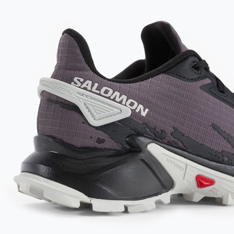 Salomon Alphacross 4 moteriški bėgimo bateliai moonscape/black/lunr 8