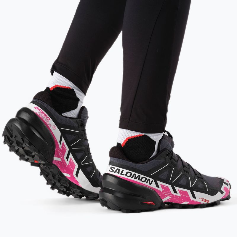 Moteriški bėgimo bateliai Salomon Speedrcross 6 grey L41743000 4