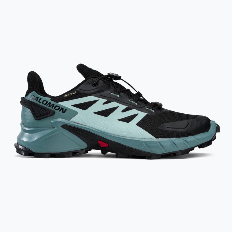 Salomon Supercross 4 GTX moteriški bėgimo bateliai black/blue L41735500 2