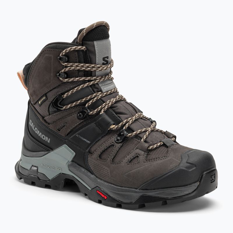 Moteriški trekingo batai Salomon Quest 4 GTX magnet/black/sun