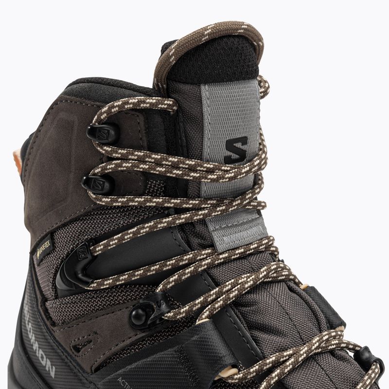 Moteriški trekingo batai Salomon Quest 4 GTX magnet/black/sun 8