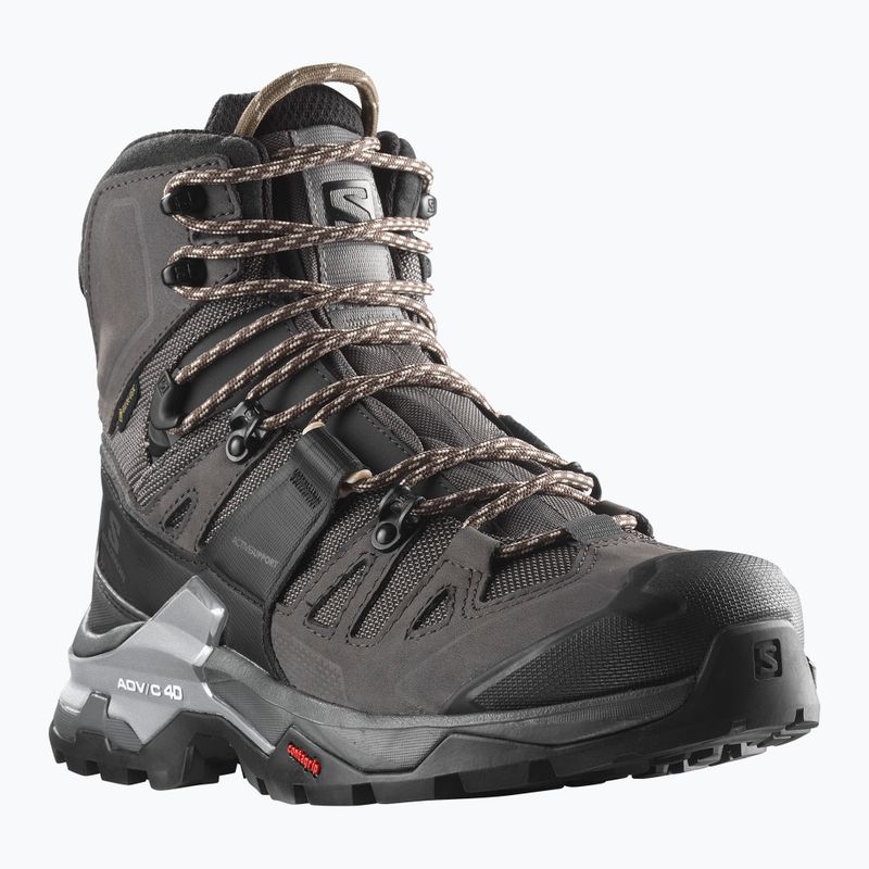 Moteriški trekingo batai Salomon Quest 4 GTX magnet/black/sun 10