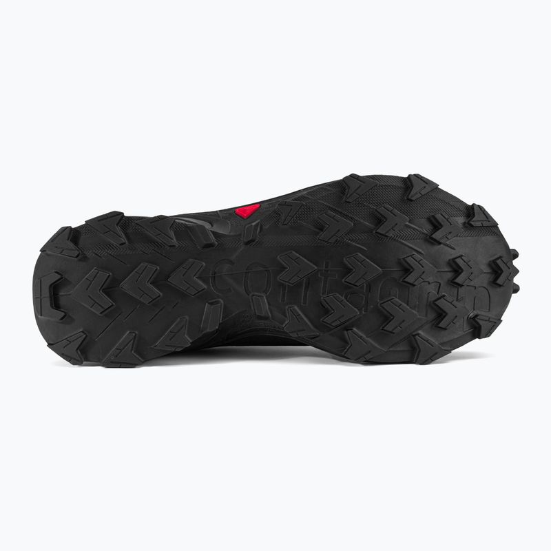 Moteriški bėgimo bateliai Salomon Alphacross 4 GTX black/black 5