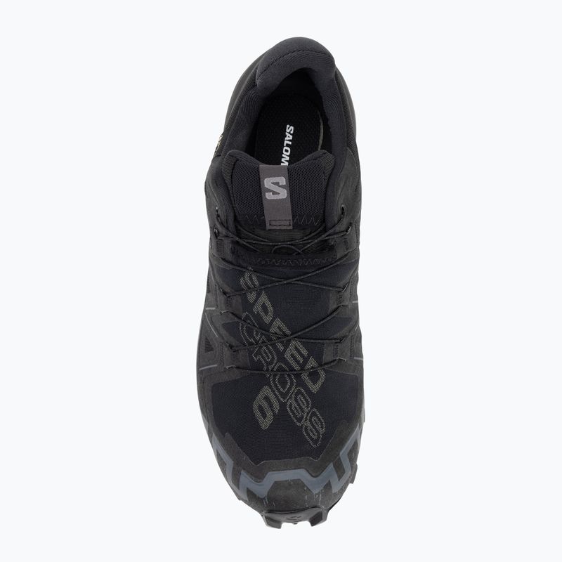 Vyriški bėgimo bateliai Salomon Speedcross 6 GTX black/black/phantom 5
