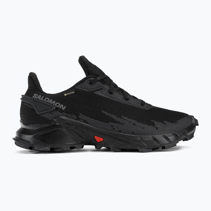 Vyriški bėgimo bateliai Salomon Alphacross 4 GTX black/black 2