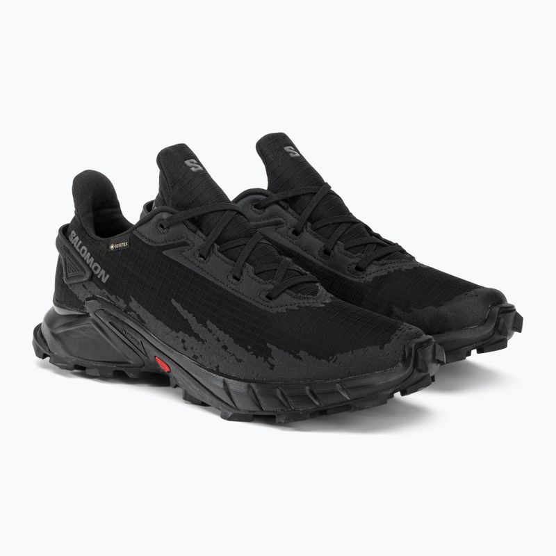 Vyriški bėgimo bateliai Salomon Alphacross 4 GTX black/black 4