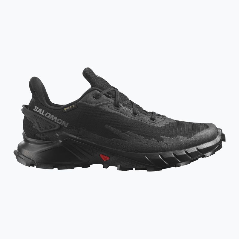 Vyriški bėgimo bateliai Salomon Alphacross 4 GTX black/black 12