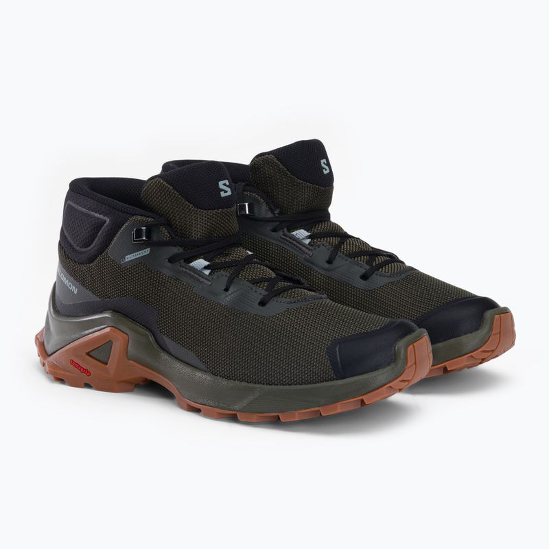 Vyriški trekingo batai Salomon X Reveal Chukka CSWP 2 green L41763000 5