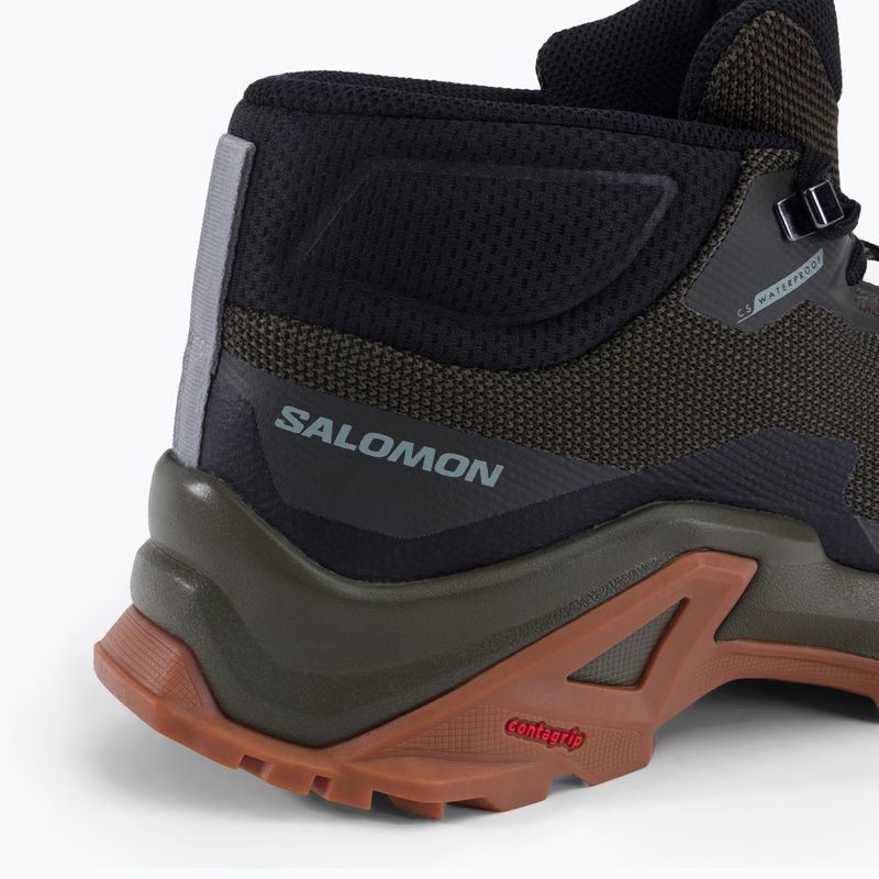Vyriški trekingo batai Salomon X Reveal Chukka CSWP 2 green L41763000 7
