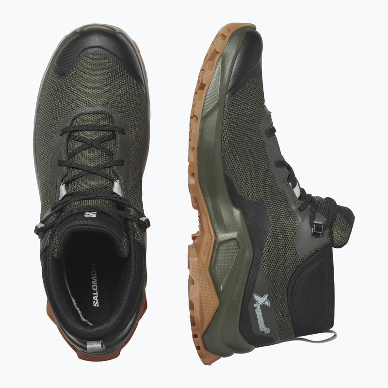 Vyriški trekingo batai Salomon X Reveal Chukka CSWP 2 green L41763000 13