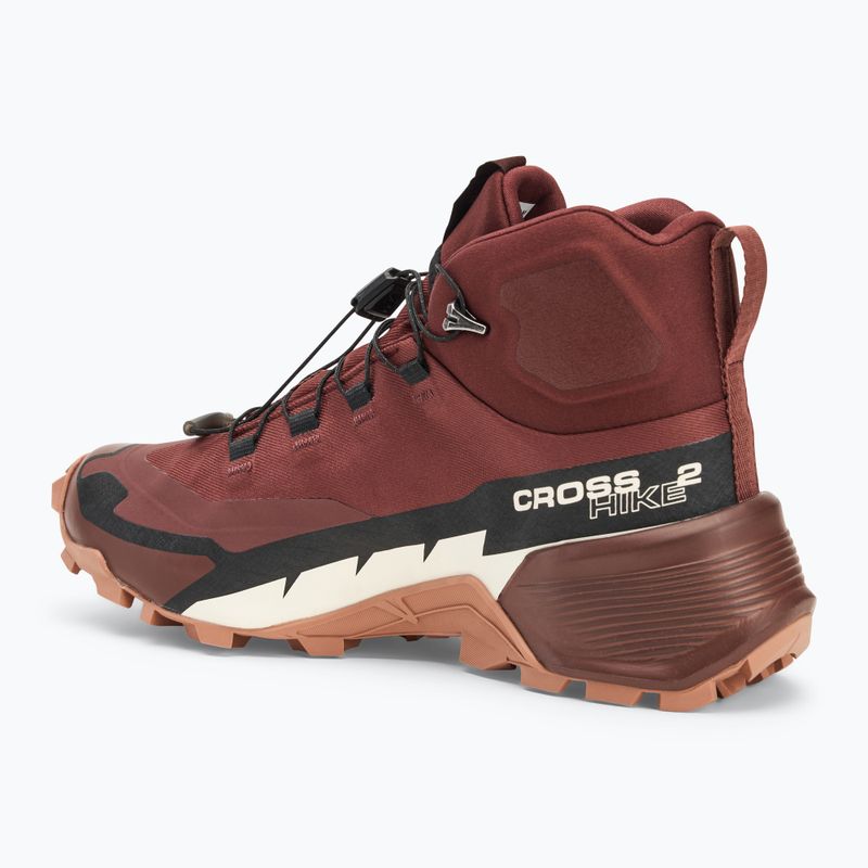 Moteriški žygio batai Salomon Cross Hike MID GTX 2 bitter chocolate/ mocha mousse 3