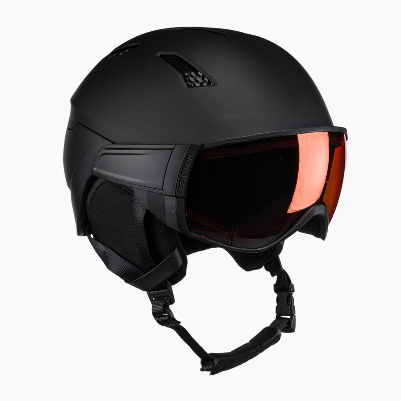 Salomon Driver Access slidinėjimo šalmas juodas L47198400