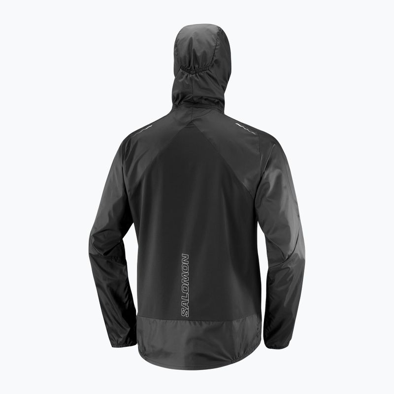 Vyriška bėgimo striukė Salomon Cross Wind deep black 5