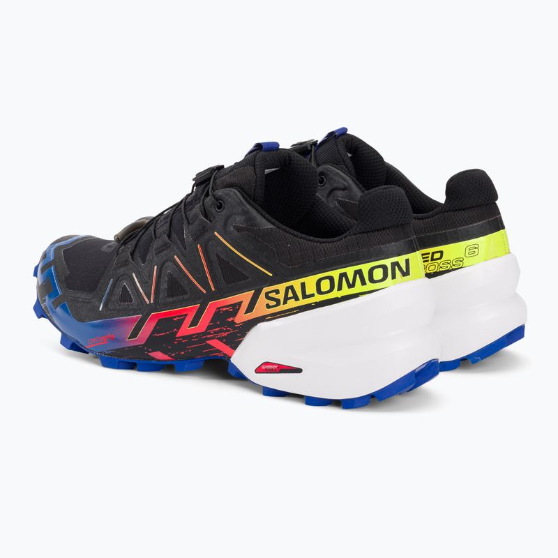 Vyriški bėgimo bateliai Salomon Speedcross 6 GTX black/surf the web/safety yellow 6