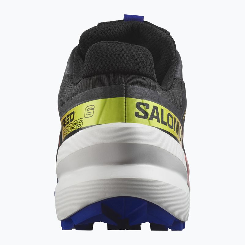 Vyriški bėgimo bateliai Salomon Speedcross 6 GTX black/surf the web/safety yellow 10
