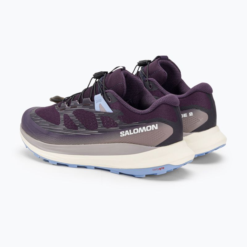 Salomon Ultra Glide 2 moteriški bėgimo bateliai nightshade/vanilla ice/serenity 3