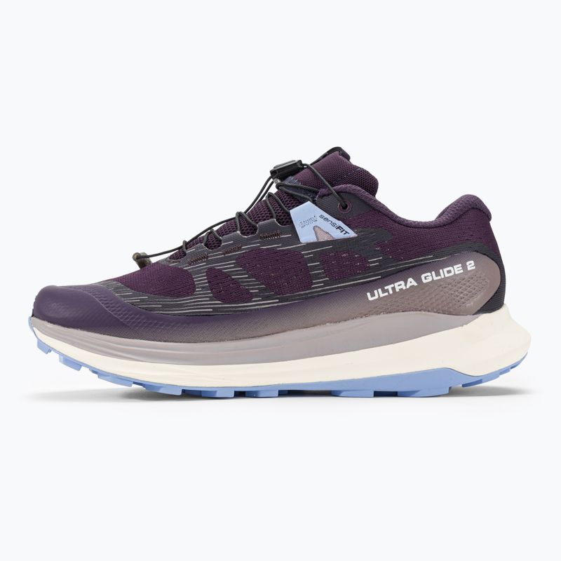Salomon Ultra Glide 2 moteriški bėgimo bateliai nightshade/vanilla ice/serenity 9