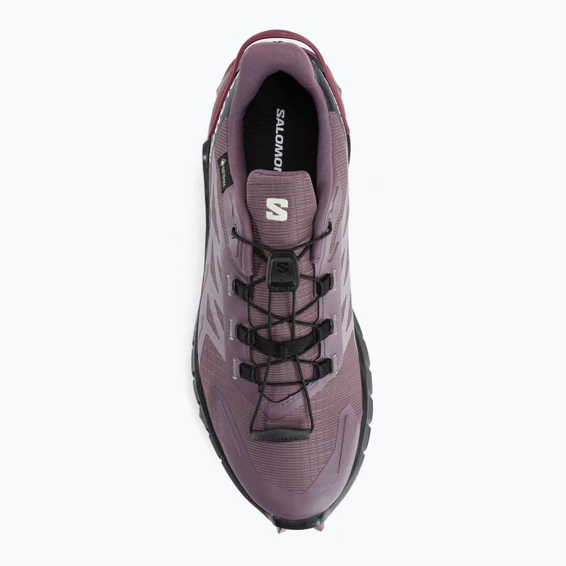 Moteriški bėgimo bateliai Salomon Supercross 4 GTX purple L47119900 8