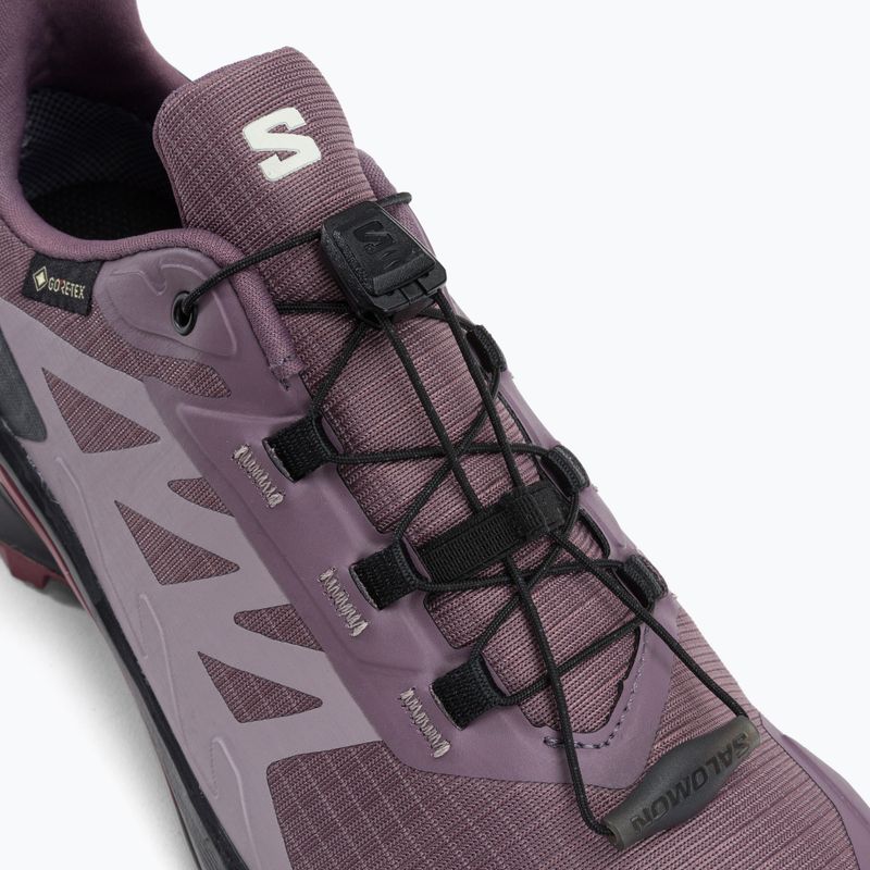 Moteriški bėgimo bateliai Salomon Supercross 4 GTX purple L47119900 9