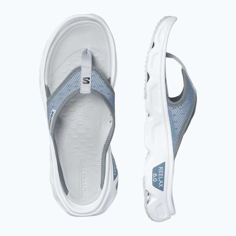 Vyriškos šlepetės Salomon Reelax Break 6.0 blue ashes/white/pearl blue 5