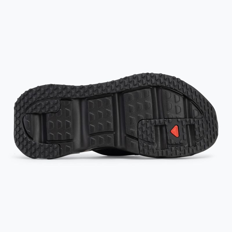 Moteriškos šlepetės per pirštą Salomon Reelax Break 6.0 black/black/alloy 4