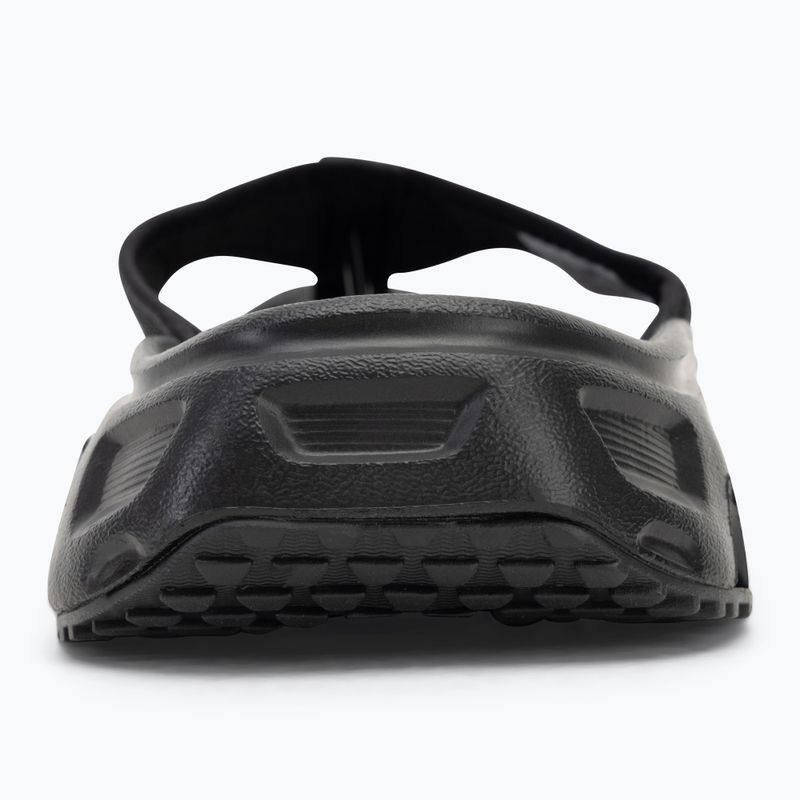 Moteriškos šlepetės per pirštą Salomon Reelax Break 6.0 black/black/alloy 6
