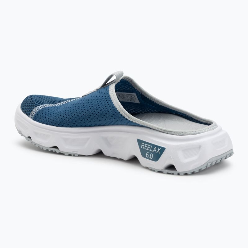 Vyriškos šlepetės Salomon Reelax Slide 6.0 blue ashes/white/pearl 3