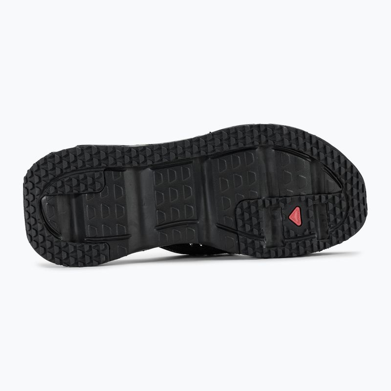 Vyriškos šlepetės per pirštą Salomon Reelax Break 6.0 black/black/alloy 7