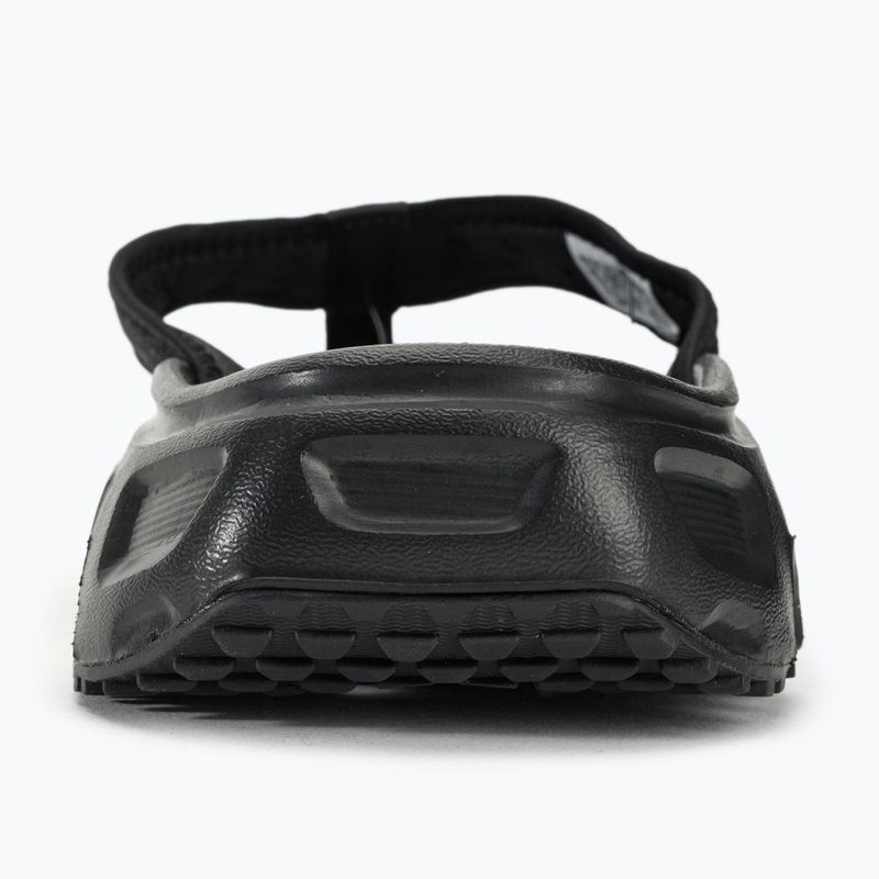 Vyriškos šlepetės per pirštą Salomon Reelax Break 6.0 black/black/alloy 9