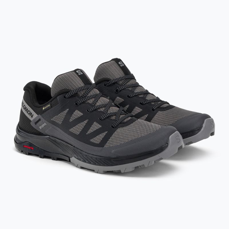Salomon Outrise GTX moteriški trekingo batai juodi L47142600 4