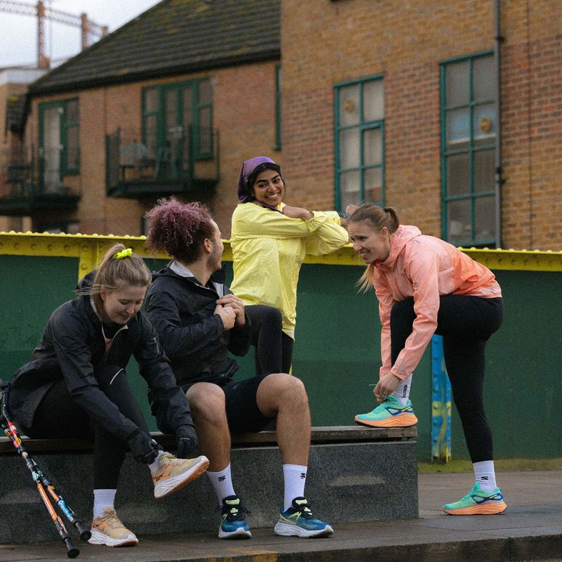 Vyriški bėgimo bateliai Salomon Aero Glide blue ashes/dark sapphire/sunny lime 18